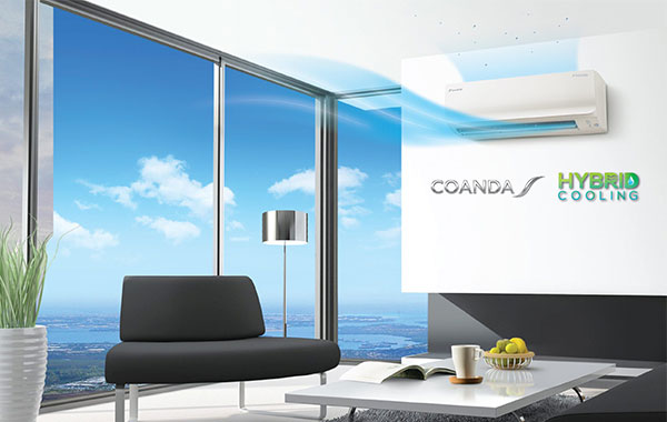 Luồng gió Coanda tránh gió tác động vào người
